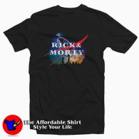 Rick & Morty Logo Jumper Nasa Inspired T-Shirt