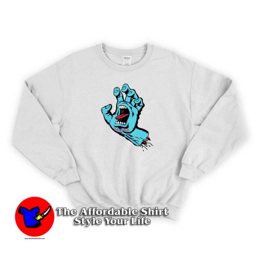 Santa Cruz Screaming Hand Sweater 500x500 Santa Cruz Screaming Hand Graphic Sweatshirt Cheap