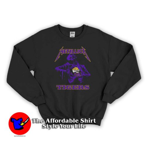 Skeleton Metallica And Lsu Tigers Football Sweater 500x500 Skeleton Metallica And Lsu Tigers Football Sweatshirt Cheap