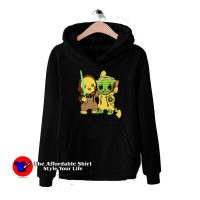 Star Wars Baby Pikachu and Baby Yoda Hoodie