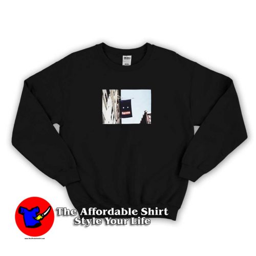 Supreme Banner Sweater 500x500 Supreme Banner Graphic Sweatshirt Cheap