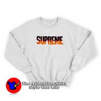 Supreme Flames Graphic Sweatshirt