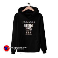 Two KAWS Hugging Friends Graphic Hoodie