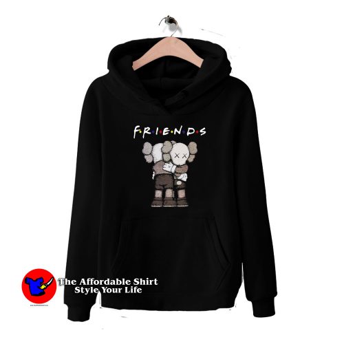 Two KAWS Hugging F.R.I.E.N.D.S HoodieTAS 500x500 Two KAWS Hugging Friends Graphic Hoodie Cheap