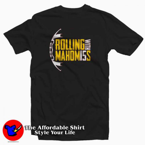 Wishful Inking Rollin with Mahomes Kansas City Football Tshirt 500x500 Wishful Inking Rollin with Mahomes T Shirt Cheap