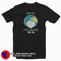 World Social Distancing 2020 Graphic T-Shirt