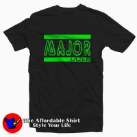 FTD Apparel Green Major Lazer T-Shirt