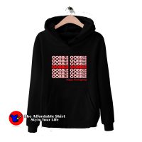 Gobble Gobble Retro Happy Thanksgiving Hoodie