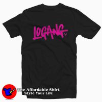 LOGANG Hot Pink Graphic T-Shirt