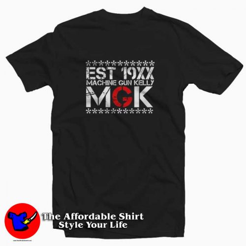 MGK EST 19XX Machine Gun Kelly Tshirt 500x500 MGK EST 19XX Machine Gun Kelly Unisex T Shirt Cheap