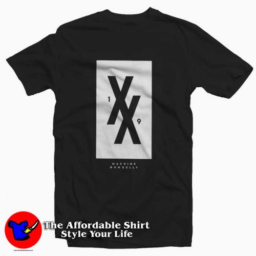 Machine Gun Kelly 19XX Block Tshirt 500x500 Machine Gun Kelly 19XX Block Unisex T Shirt Cheap