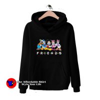 Mickey And Friends Wear Mask Social Distancing Hoodie