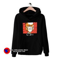 Shaggy Graphic Japanese Writing Licensed Hoodie