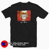 Shaggy Graphic Japanese Writing Licensed T-Shirt