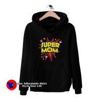 Super Mom Parody Superhero Graphic Hoodie