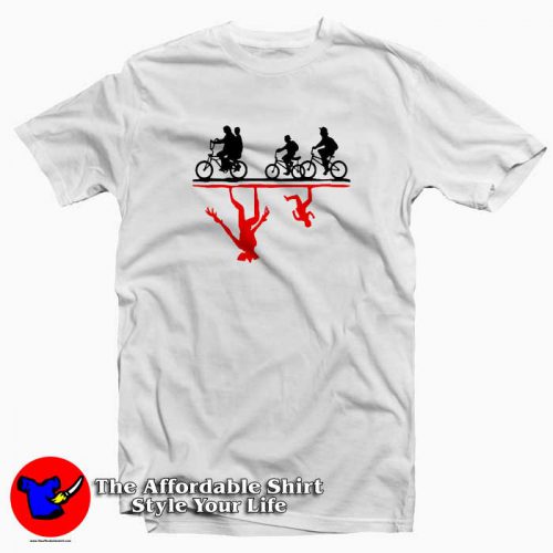 Upside Down World Stanger Things Tshirt 500x500 Upside Down World Stanger Things T Shirt Cheap