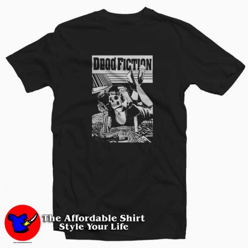 Vintage Dead Fiction Tshirt 500x500 Vintage Dead Fiction Graphic T Shirt Cheap