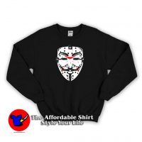 Anonymous Mask Friday 13th Unisex Sweatshirt