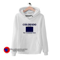 Colorado The Centennial State est 1876 Hoodie