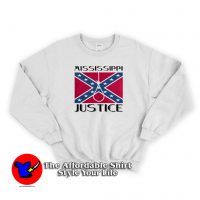 Confederate Flag Mississippi Justice Unisex Sweatshirt