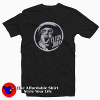 Distressed Elton John Unisex Tshirt