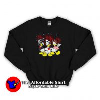 Donald Duck Happy American Day Flag Sweatshirt