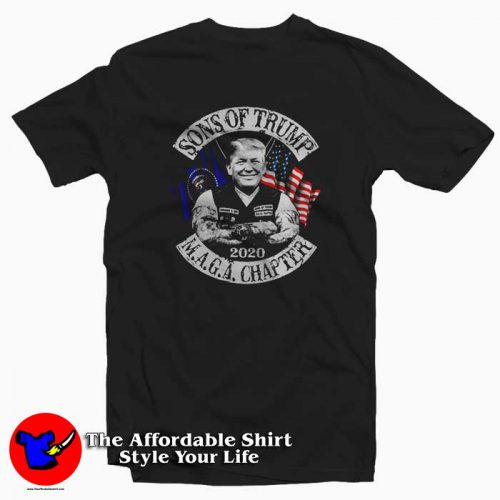 Donald Trump Sons Of Trump 2020 MAGA Chapter Tshirt 500x500 Donald Trump Sons Of Trump Maga Chapter T shirt Cheap