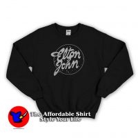 Elton John Official Vintage Tour Logo Sweatshirt