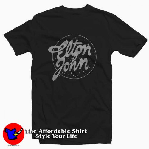 Elton John Official Vintage Tour Logo Tshirt 500x500 Elton John Official Vintage Tour Logo T shirt Cheap