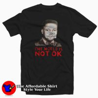 Eric Garner I Cant Breathe The World Not Ok Tshirt