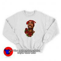 Girls Boys Summer Tupac Celebrate Birtday Sweatshirt