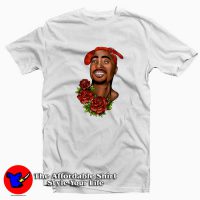 Girls Boys Summer Tupac Celebrate Birtday T-shirt