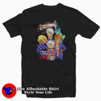 Golden Girls Freedom American Flag Day T-shirt