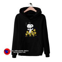 Happy Snoopy Peanuts Graphic Hoodie