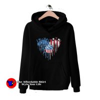 Heart American Independence Day Unisex Hoodie