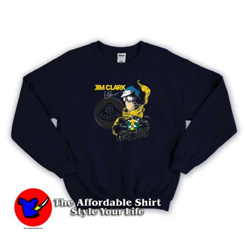 Jim Clark Inspired Lotus F1 Champion Unisex Sweater 500x500 Official Jim Clark Inspired Lotus F1 Champion Sweatshirt Cheap