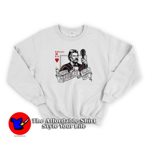 Kenny Rogers All In For The Gambler Unisex Sweater 500x500 Kenny Rogers All In For The Gambler Unisex Sweatshirt On Sale