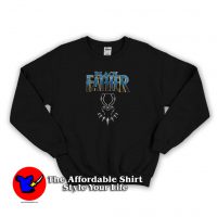 Marvel Avengers Black Panther Black Father Sweatshirt