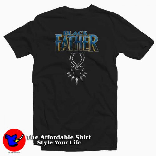 Marvel Avengers Black Panther Black Father Tshirt 500x500 Marvel Avengers Black Panther Black Father T shirt Father's Day Gifts