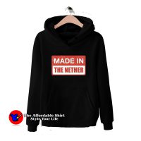 Minecraft Made In The Nether Unisex Hoodie