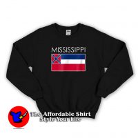 Mississippi Flag Special For Loving Americans Sweatshirt