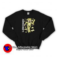 Mojang Minecraft Gold Armor Unisex Sweatshirt