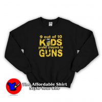 Pearl Jam Kids Prefer Crayons to Guns Sweatshirt