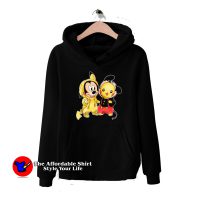 Pikachu & Mickey Mouse Cute Unisex Hoodie