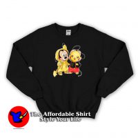 Pikachu & Mickey Mouse Cute Unisex Sweatshirt