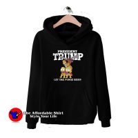 President Trump Let The Purge Begin Hoodie