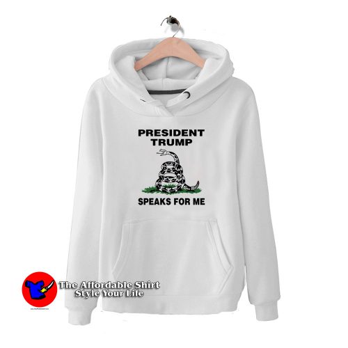 President Trump Speaks For Me HoodieTAS 500x500 President Trump Speaks For Me Hoodie Cheap