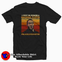 Rest In Power George Floyd Vintage T Shirt