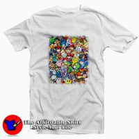 Smash Bros Mario Star Fox Pikachu T-shirt