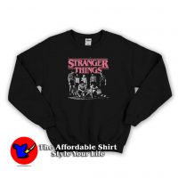 Stranger Things Title Logo Faded Vintage Sweatshirt